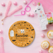 Assiettes En Carton Orange Spooktacular Halloween Party (Fête)