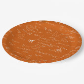 Assiettes En Carton Orange White Math Equations Graphics Graduation (Angle)