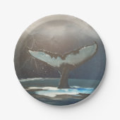 Assiettes En Carton Orca Tail (Devant)