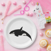 Assiettes En Carton Orca Whale (Fête)