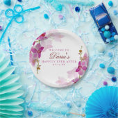 Assiettes En Carton Orchidée tropicale (Fête)