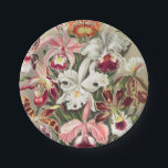 Assiettes En Carton Orchidées, Orchidées Denusblumen par Ernst Haeckel<br><div class="desc">Orchidées,  Orchidées Denusblumen par Ernst Haeckel Paper Plate</div>