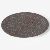 Assiettes En Carton Ornements de luxe 21 (Angle)