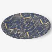 Assiettes En Carton Ornements de luxe 60 (Angle)