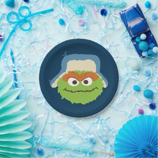 Assiettes En Carton Oscar le visage du Tétras (Fête)