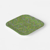 Assiettes En Carton Oscar the Grouch | 80's Throwback Pattern (Angulaire)