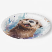 Assiettes En Carton Otter (Angle)