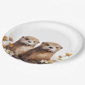 Assiettes En Carton Otter (Angle)