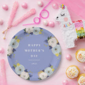 Assiettes En Carton Où l'amour grandit la fête des mères (Fête)