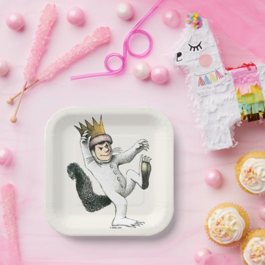 Assiettes En Carton Où sont les choses sauvages | Max (Fête)
