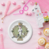 Assiettes En Carton Où sont les monstres ? | Badge de Max (Fête)