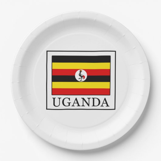Assiettes En Carton Ouganda (Devant)