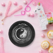 Assiettes En Carton Ouroboros Yin - Yang (Fête)