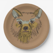 Assiettes En Carton Ours (Devant)