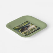 Assiettes En Carton Ours avec bière d'anniversaire (Angulaire)