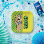 Assiettes En Carton Ours Boo-Boo mignon (Fête)