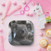 Assiettes En Carton Ours de Koala dans l'arbre (Fête)