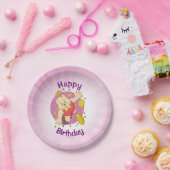 Assiettes En Carton Ours de Quizzy (Fête)