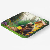 Assiettes En Carton Ours de ruche (Angulaire)