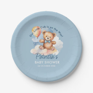 Assiettes En Carton Ours en peluche