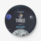 Assiettes En Carton Outer Space Astronaut Any Age Birthday (Devant)