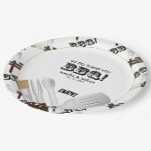 Assiettes En Carton Outils de Gril Je Fais BBQ (Angle)