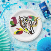 Assiettes En Carton Owl autumn oil (Fête)