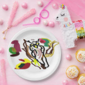 Assiettes En Carton Owl autumn oil (Fête)