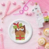 Assiettes En Carton Owl Gift In A Box Paper Plates (Fête)