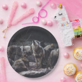 Assiettes En Carton Pack Wolf (Fête)