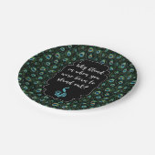 Assiettes En Carton Pacock (Angle)