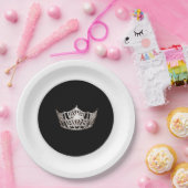 Assiettes En Carton Pageant Couronne Party Plaque papier (Fête)