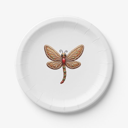 Assiettes En Carton Pain d'épices (Devant)