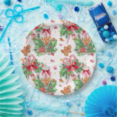 Assiettes En Carton Pain d'épices (Fête)