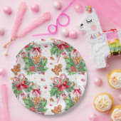 Assiettes En Carton Pain d'épices (Fête)