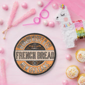 Assiettes En Carton Pain français (Fête)