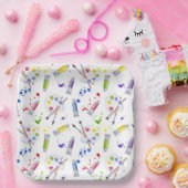 Assiettes En Carton Paint Party Artist (Fête)