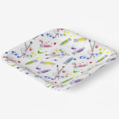Assiettes En Carton Paint Party Artist (Angulaire)