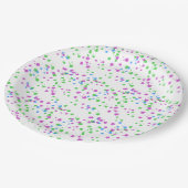 Assiettes En Carton Paint Splatter (Angle)