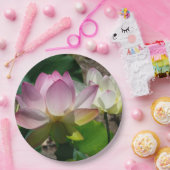 Assiettes En Carton Pair de Lotus (Fête)