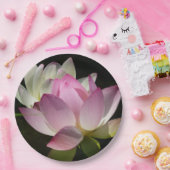 Assiettes En Carton Paire de fleurs de Lotus II (Fête)