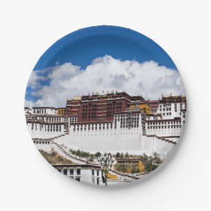 Assiettes En Carton Palais de Potala à Lhassa - Tibet