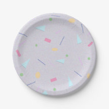 Pale Purple 80s Plaques de papier d'impression