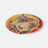 Assiettes En Carton Palette Artiste (Angle)