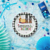 Assiettes En Carton Pancakes & Pajamas Christmas Party Plaque - WB (Fête)