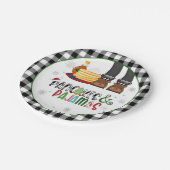 Assiettes En Carton Pancakes & Pajamas Christmas Party Plaque - WB (Angle)