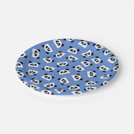 Assiettes En Carton Panda (Angle)