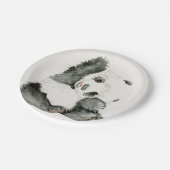 Assiettes En Carton Panda bébé | Cute & Furry (Angle)