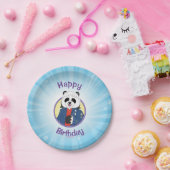 Assiettes En Carton Panda d'Amanda (Fête)