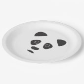 Assiettes En Carton Panda triste (Angle)